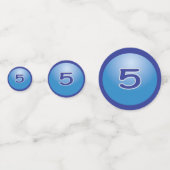 Happy 5th Birthday Boy Konfetti (Vorderseiten)