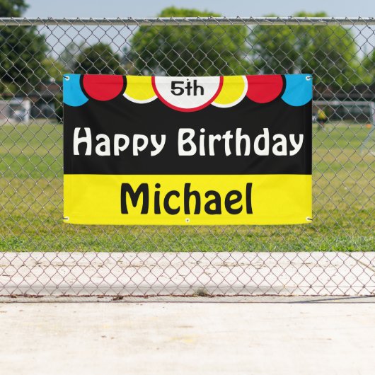 Happy 5th Birthday Michael Banner (Insitu)