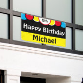 Happy 5th Birthday Michael Banner (Äußeres Gebäude)