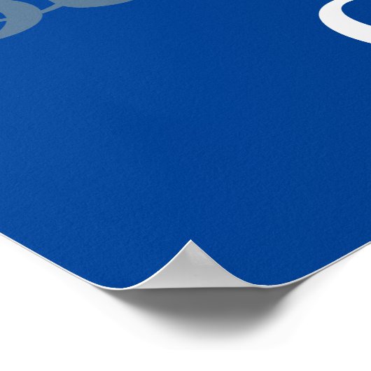 Happy 5th Birthday Poster (Ecke)