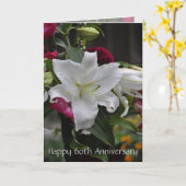 Happy 60th Anniversary Card von Janz Karte (Gelbe Blume)