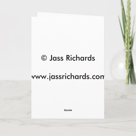 Happy 60th!! karte (Rückseite)