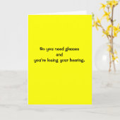 Happy 60th!! karte (Gelbe Blume)