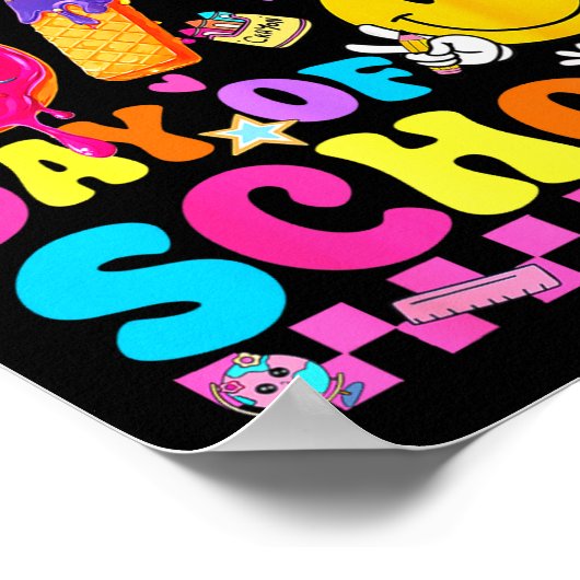 Happy 67 Days Of School 67th Day Smarter Six Seven Poster (Ecke)