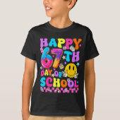 Happy 67 Days Of School 67th Day Smarter Six Seven T-Shirt (Vorderseite)