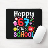 Happy 67 Days Of School Funny Six Seven Meme Teach Mousepad (Mit Mouse)