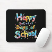 Happy 67 Days Of School Math Equation Teacher Six  Mousepad (Mit Mouse)