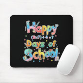 Happy 67 Days Of School Math Equation Teacher Six  Mousepad (Mit Mouse)