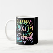 Happy 67 Days Of School Math Teacher Students Six Kaffeetasse (Links)