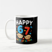 Happy 67 Days Of School Six Seven Meme Boy Girl Te Kaffeetasse (Links)