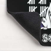 Happy 67 Days School Cute Dog 67 Days Smarter Stud Mousepad (Ecke)