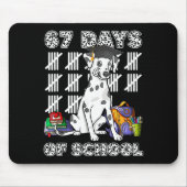 Happy 67 Days School Cute Dog 67 Days Smarter Stud Mousepad (Vorne)