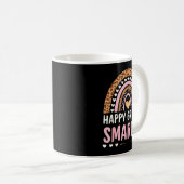 Happy 67 Days Smarter 67th Day Of School Rainbow G Kaffeetasse (VorderseiteRechts)
