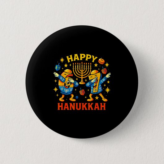 Happy 67 Hanukkah Funny Holiday Meme Design  Button (Vorderseite)