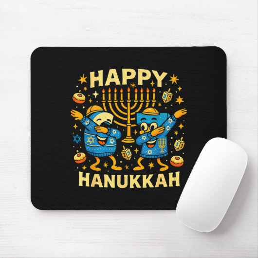 Happy 67 Hanukkah Funny Holiday Meme Design Mousepad (Mit Mouse)