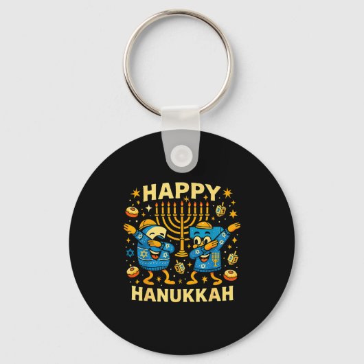 Happy 67 Hanukkah Funny Holiday Meme Design Schlüsselanhänger (Vorderseite)