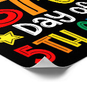 Happy 67th Day Of 5th Grade Teacher Student Six Se Poster (Ecke)