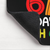 Happy 67th Day Of 6th Grade Teacher Student Six Se Mousepad (Ecke)