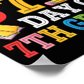 Happy 67th Day Of 7th Grade Teacher Student 67 Day Poster (Ecke)