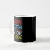Happy 67th Day Of School - Funny Students Teachers Kaffeetasse (Vorderseite Links)