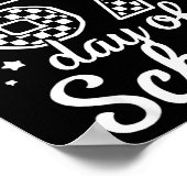 Happy 67th Day Of School Students Teacher Kids 100 Poster (Ecke)