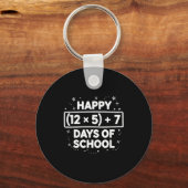Happy 67th Day Of School Teacher Student Boys Girl Schlüsselanhänger (Vorderseite)