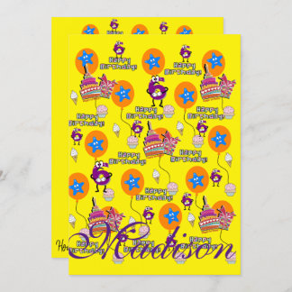 Happy 6. Geburtstag Einladung Geburtstag #6