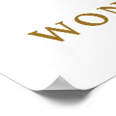 Happy 70th Birthday Personalized Photo Party Sign Poster (Ecke)