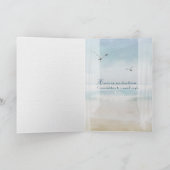 Happy 76. Jubiläum Open Beach Fenster Karte (Innenseite)