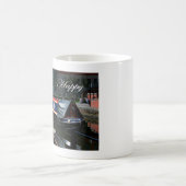 Happy 77. Geburtstagskanal Kaffeetasse (Mittel)