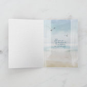 Happy 77. Jubiläum Open Beach Fenster Karte (Innenseite)