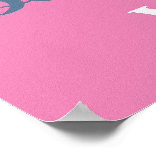 Happy 7th Birthday Poster (Ecke)