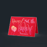 Happy 80. Geburtstag Stilvolle Skriptbezeichnung R Karte<br><div class="desc">Ein stilvolles Design der verzierten Typografie, um Happy 80. Geburtstag Grüße zu senden. Das elegante Dekorskript ist in Zitronen- und Lilatönen gehalten, und das Alter ist in einer koordinierenden Schrift in sanfter Lilie, zusammen mit dem Namen Ihres Empfängers, auf einem roten Hintergrund. Sie können die Nachricht in Ihrem eigenen Gruß...</div>