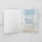 Happy 80. Jubiläum Open Beach Fenster Karte (Innenseite)