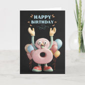 Happy 8. Geburtstagskarte Karte (Vorderseite)