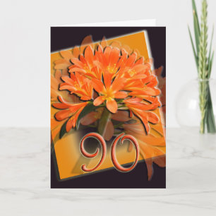 Happy 90th Birthday Greeting Card Karte