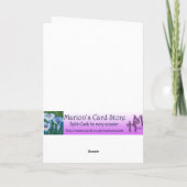 Happy 90th Birthday Greeting Card Karte (Rückseite)