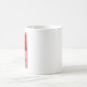 Happy 98. Geburtstag Dianthus Red Blume Kaffeetasse (Mittel)