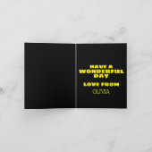 Happy 9. Geburtstagskarte Feiertagskarte (Innenseite)