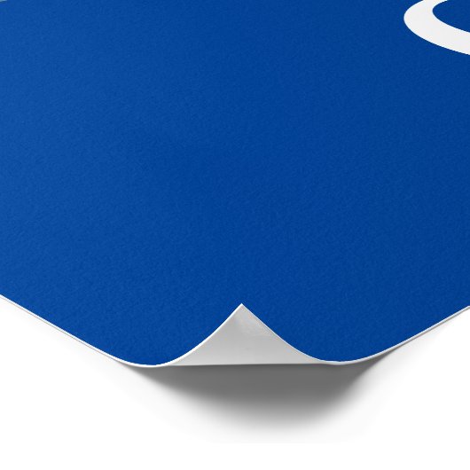 Happy 9th Birthday Poster (Ecke)