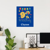 Happy 9th Birthday Poster (Heimbüro)