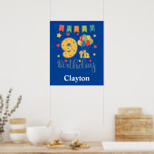 Happy 9th Birthday Poster (Küche)