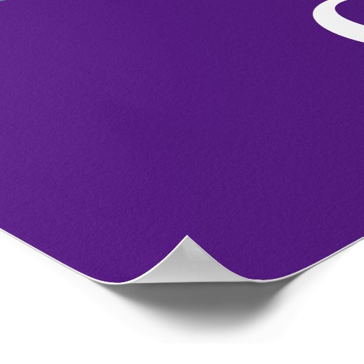 Happy 9th Birthday Poster (Ecke)