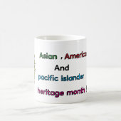 Happy AAPI heritage month Mug Kaffeetasse (Mittel)