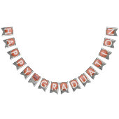 Happy Abschluss Basketball Blue Bunting Banner (Alle)