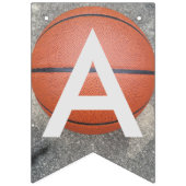 Happy Abschluss Basketball Blue Bunting Banner (Zweite Fahne)
