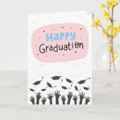 Happy Abschluss Card Karte (Gelbe Blume)