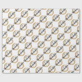 Happy Abschluss Geschenkpapier (Flach)