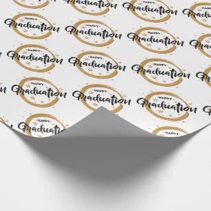 Happy Abschluss Geschenkpapier