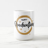 Happy Abschluss Kaffeetasse (Mittel)